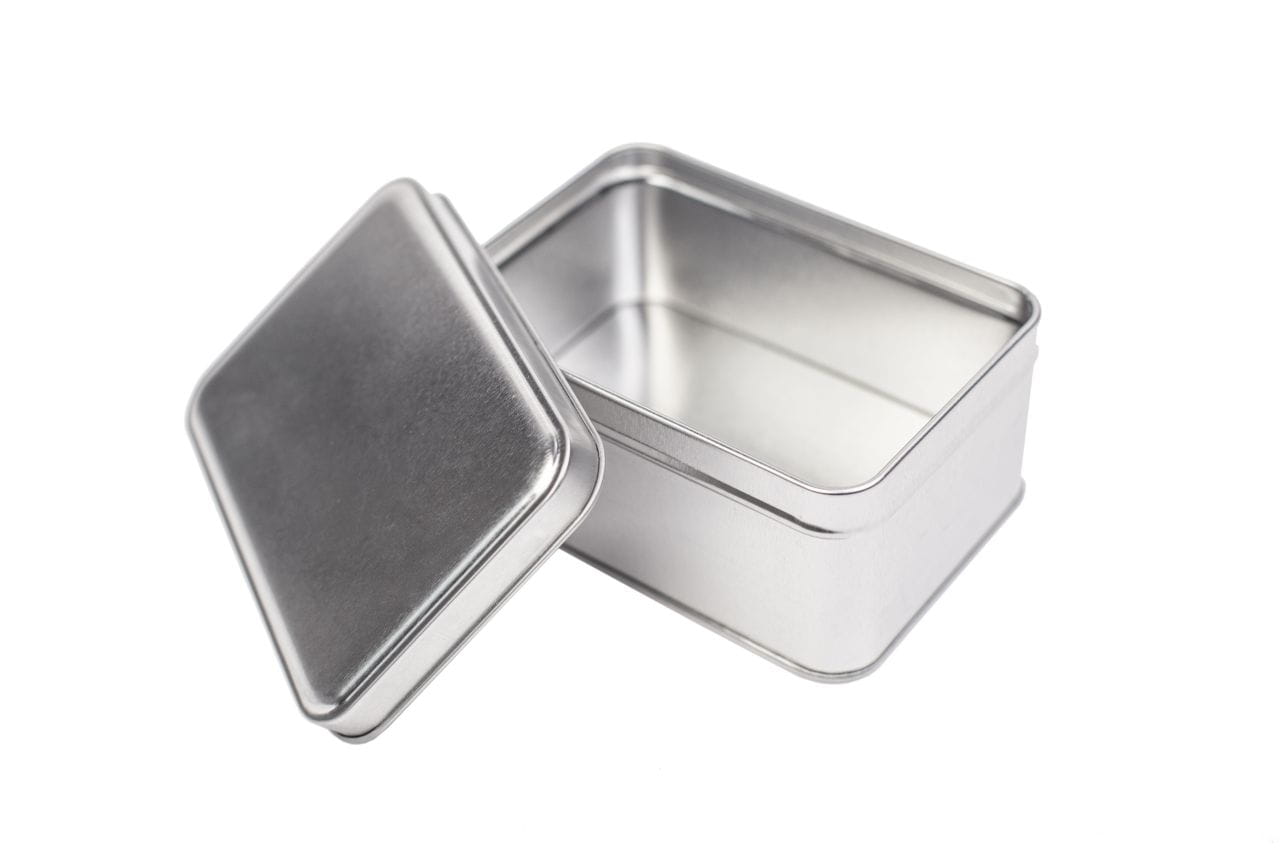 Blechdose mit Stülpdeckel