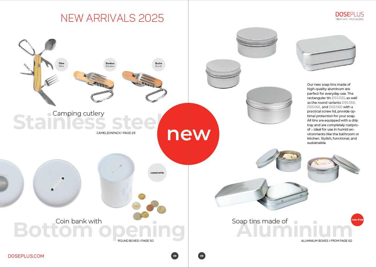 Gesamtkatalog Blechdosen