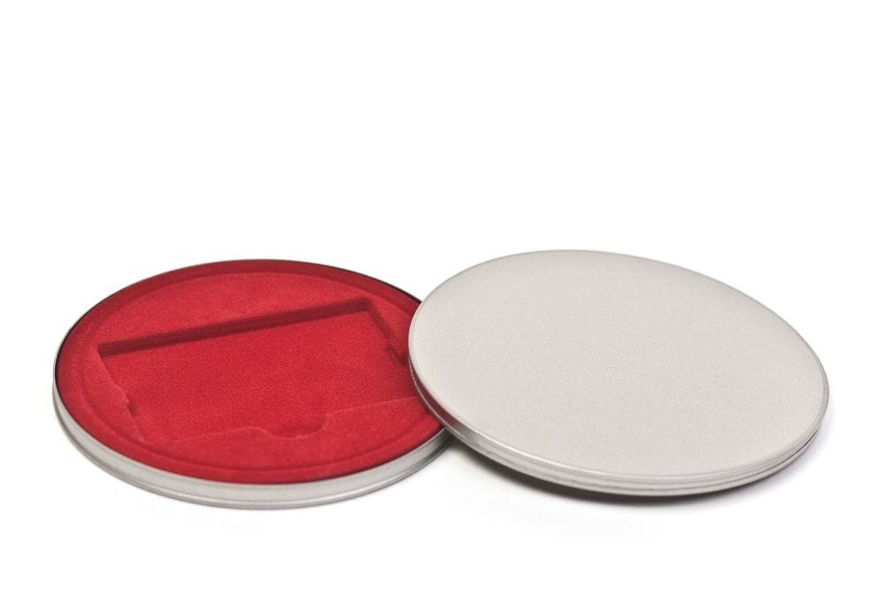 Box2Bon Spin RED, Gutscheinbox