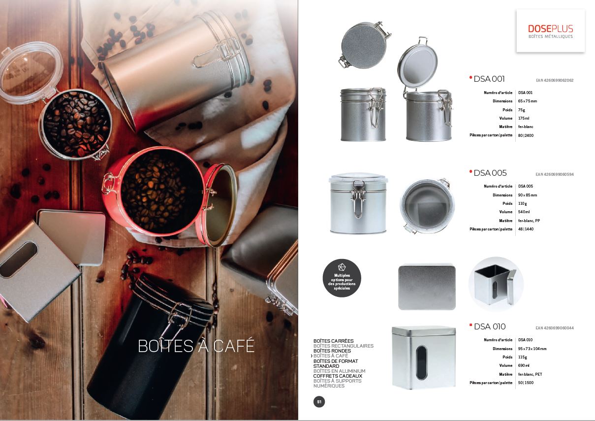Gesamtkatalog Blechdosen