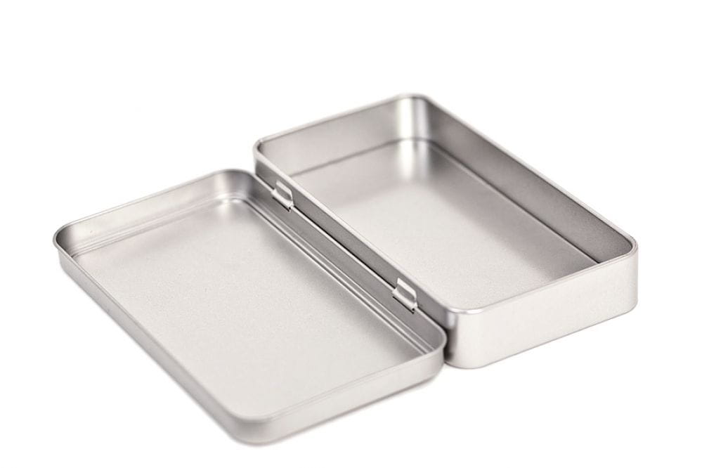 Metalldose, eckig