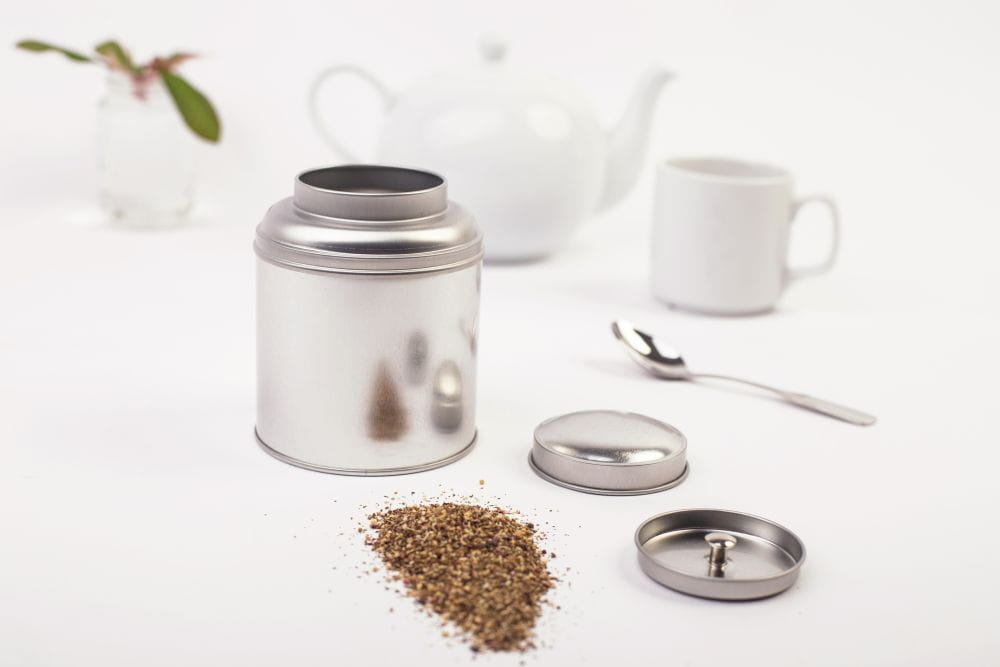 Teedosen mit Aromadeckel