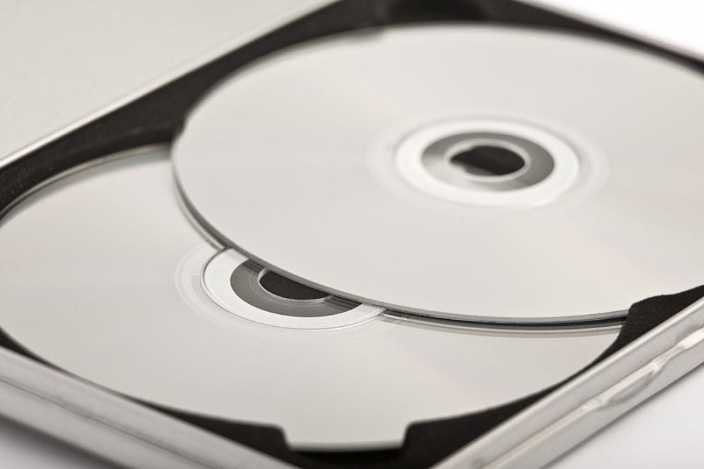 DVD Metalldose für 2 DVD