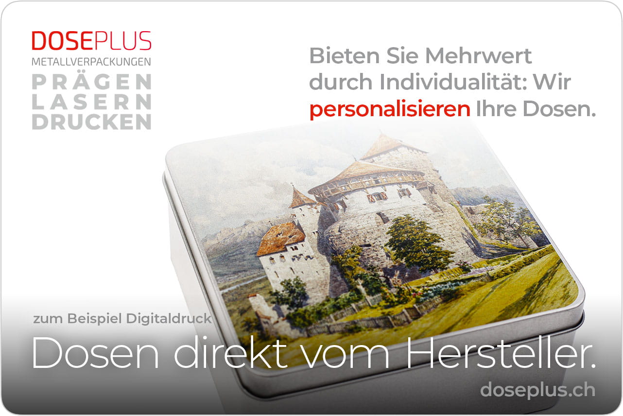 Geschenkdosen aus Metall